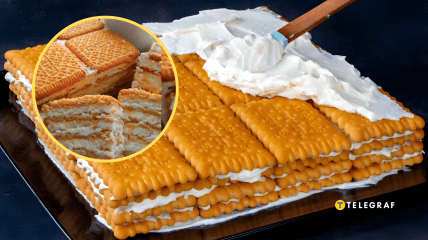 Торт з печива