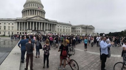 Возле здания Конгресса США задержали 164 протестующих