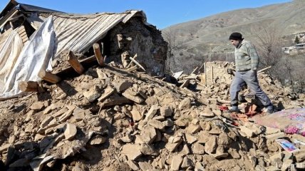 На ирано-турецкой границе произошло повторное землетрясение