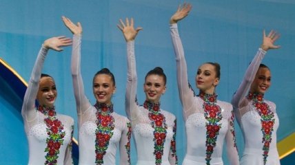 Украина - 2-я в командном зачете на ЧМ по художественной гимнастике