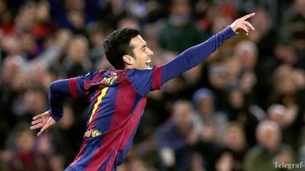 "Барселона" заблокировала трансфер Педро в "Арсенал"