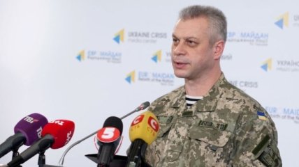 Лысенко: В зоне АТО за сутки трое военных получили ранения