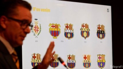 Барселона обновила клубную эмблему