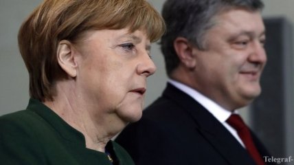 Порошенко и Меркель обсудят подготовку встречи лидеров нормандского формата