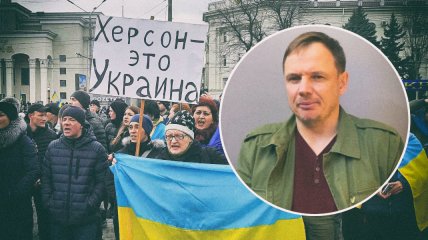 Стремоусов помітно нервував, намагаючись виправдати ганебну втечу окупантів