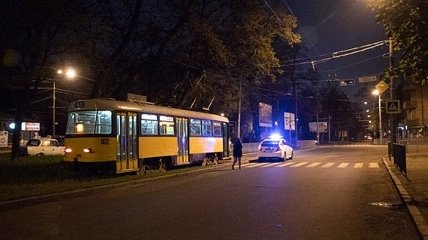 В Днепре пассажирка разбила голову в трамвае