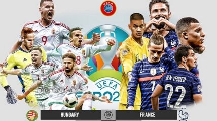 Венгрия 1:1 Франция - видео голов матча Евро-2020