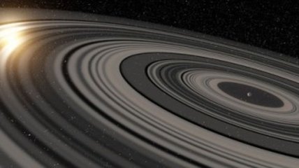 Ученые обнаружили планету с гигантскими кольцами