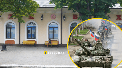 Залізничний вокзал міста Волноваха