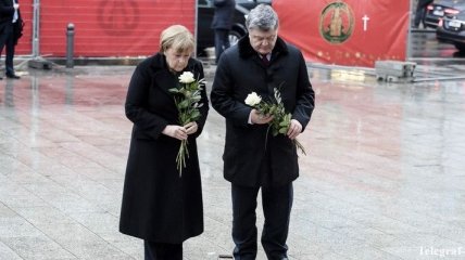 Президент Украины почтил память узников концлагеря Заксенхаузен