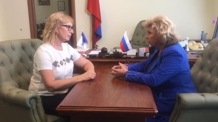 Денисовой в РФ отказали в видеосвязи с Сенцовым, фото также не предоставили