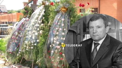 Владимир Кисель похоронен на территории мужского монастыря в Киеве