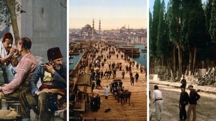 Эффектные цветные открытки Стамбула 1890 года (Фото)