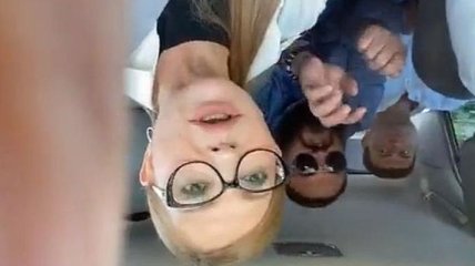 Ляшко проехался в авто с Тимошенко и снял видео вверх ногами