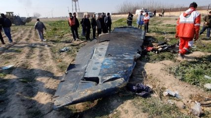Обломки сбитого самолета МАУ