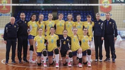 Волейбол. Женская сборная Украины U-17 пробилась в финальный этап Евро-2018