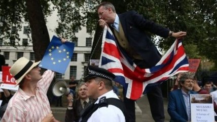 В Британии прошли демонстрации против Brexit