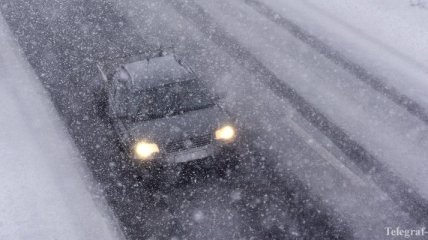 Сильный снегопад вызвал массовые ДТП в Канаде