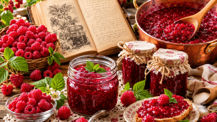 Малиновое варенье - любимое лакомство многих людей