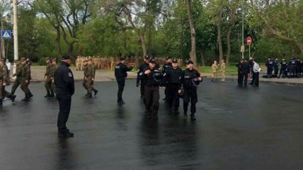 9 мая в Одессе: Количество задержанных возросло