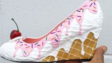 Американский дизайнер создал обувь, которую можно перепутать со сладостями (Фото)