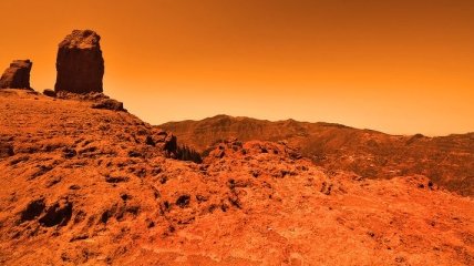 Ученые на Марсе замечено мощнейшее сияние