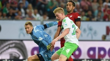 "Вольфсбург" обыграл "Баварию" в матче за Суперкубок Германии