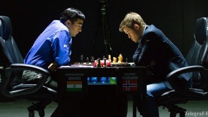 Шахматы. Карлсен В Сочи обыграл Ананда во 2-й раз