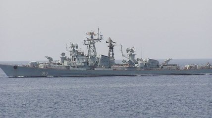 Разведывательный корабль РФ заметили у берегов Латвии