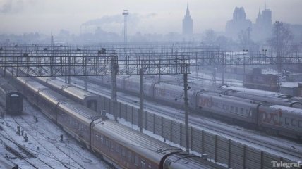 Москву окутал ледяной дождь