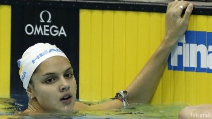 Украинская пловчиха Зевина завоевала 2 медали на этапе Кубка мира во Франции