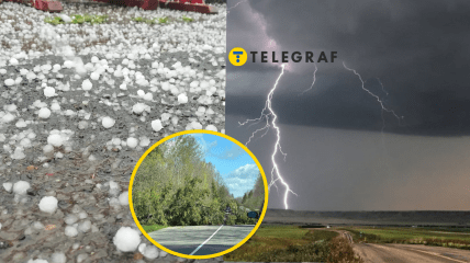 Сильні вітри в деяких регіонах зривають дахи будівель