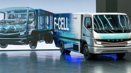 Mitsubishi Fuso объявила о планах по выпуску водородных грузовиков e-Canter F-CELL (Фото)