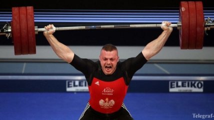 Польский тяжелоатлет Адриан Зелинский отстранен от Олимпиады за допинг