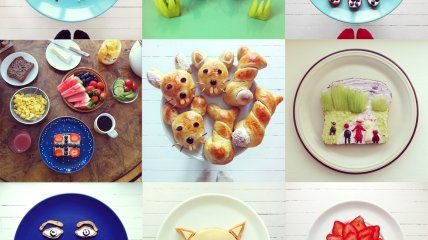 Творческий завтрак: искусство на тарелке (ФОТО)