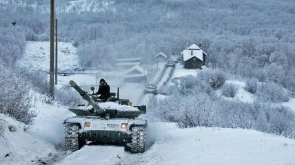 По информации Reuters, погода в Украине 15 февраля будет способствовать продвижению техники РФ в Украину