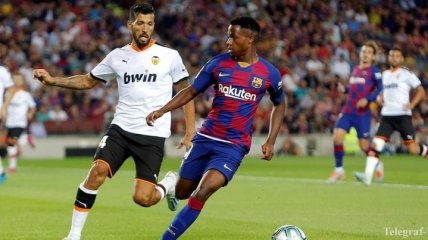Барселона без Месси отгрузила Валенсии 5 мячей (Видео)