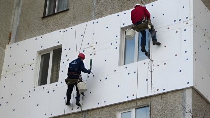 Утепление пенопластом