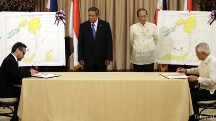 Президенты Филиппин и Индонезии решили 20-летний территориальный спор