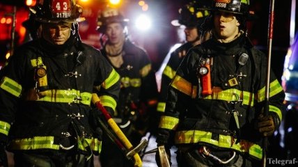 Масштабное возгорание в Нью-Йорке, пострадали 20 пожарных