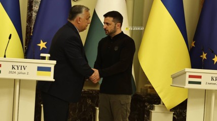 Віктор Орбан та Володимир Зеленський