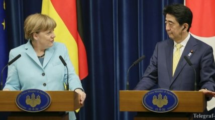 Меркель и Синдзо Абэ считают невозможным возвращение к G8 с РФ