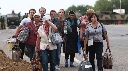 В Украине зарегистрировано 1,5 млн переселенцев
