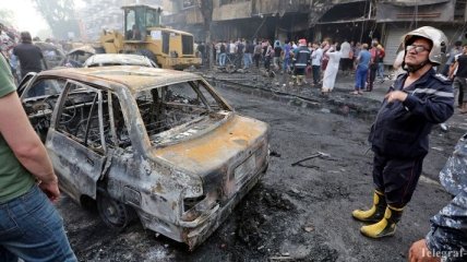 Количество жертв взрыва в Багдаде достигает 20 человек