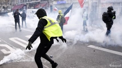 Протесты во Франции: Количество задержанных возросло до 70 человек
