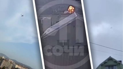 На россию напали дроны: взрывы раздались уже в нескольких городах (видео)