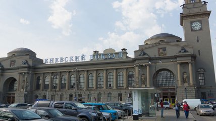 Киевский вокзал в российской столице
