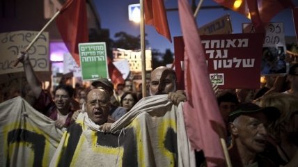 Митингующий поджег себя в центре Тель-Авива
