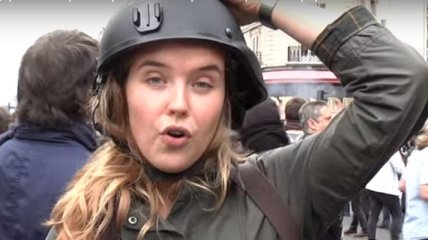 Журналистке Russia Today на улице Парижа дали пощечину