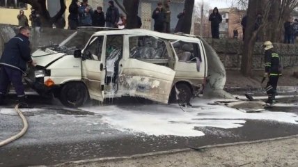 Прокуратура квалифицировала взрыв в Харькове как посягательство на жизнь